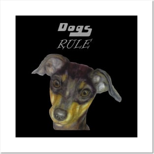 dogs rule Posters and Art